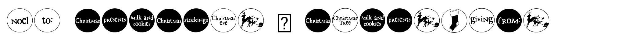 DB Circles - Christmas image